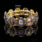 Bracelet Médailles Sacrées – Doré & Argenté | Stella Christi