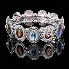 Bracelet Médailles Sacrées – Doré & Argenté | Stella Christi