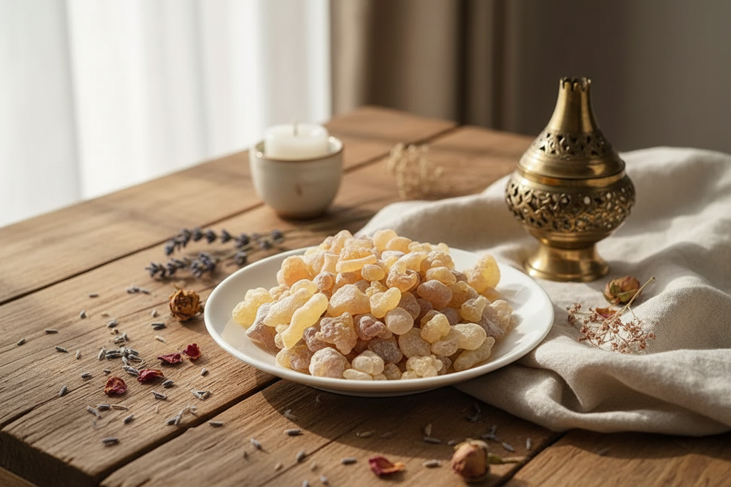 👑 Encens des Rois Mages – Oliban & Myrrhe Naturels (Qualité Liturgique) | Stella Christi