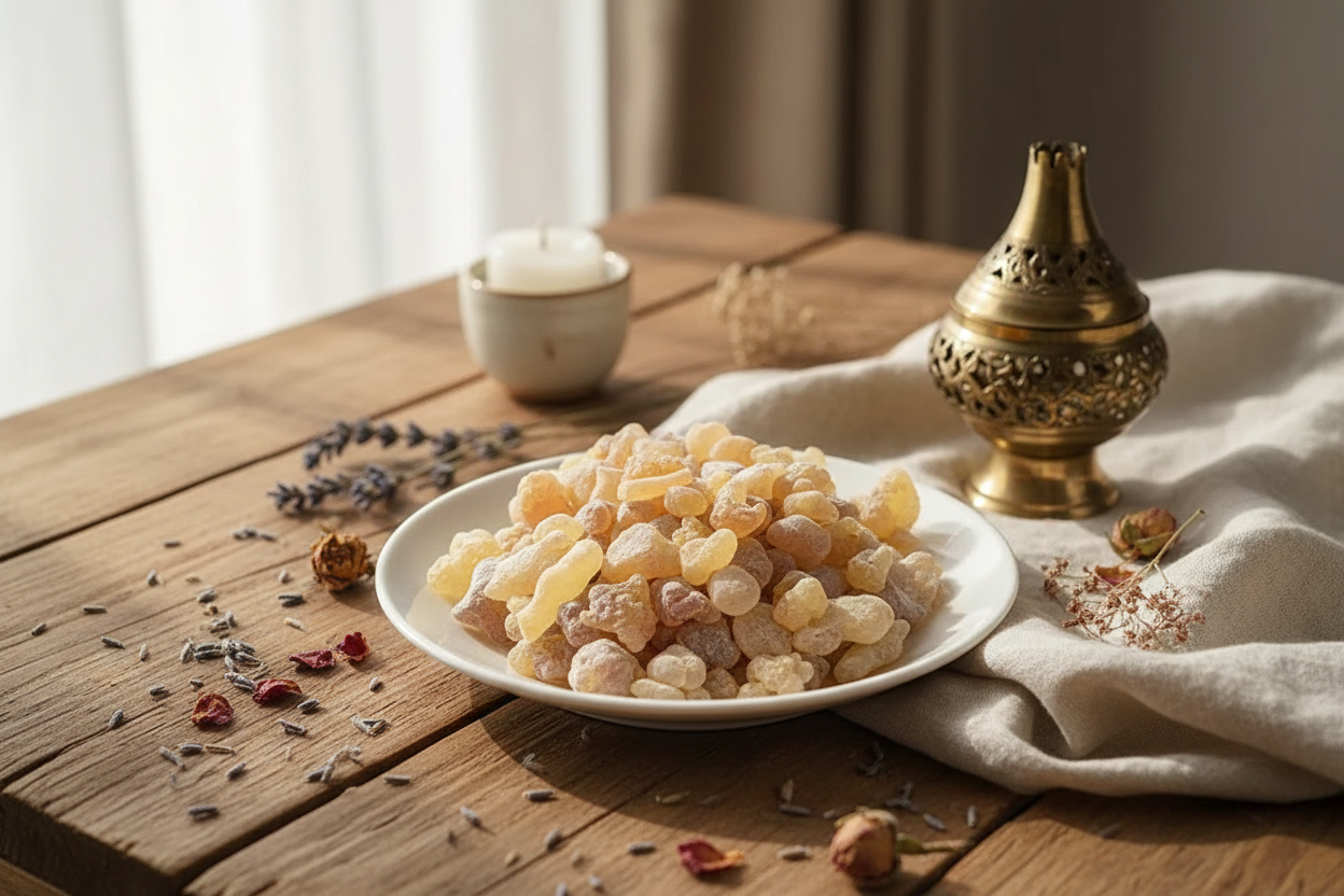 👑 Encens des Rois Mages – Oliban & Myrrhe Naturels (Qualité Liturgique) | Stella Christi