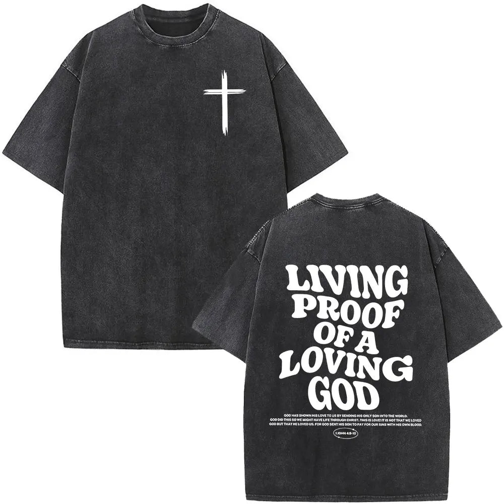 T-shirt chrétien unisexe Stella Christi – Col rond