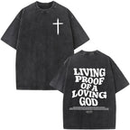 T-shirt chrétien unisexe Stella Christi – Col rond