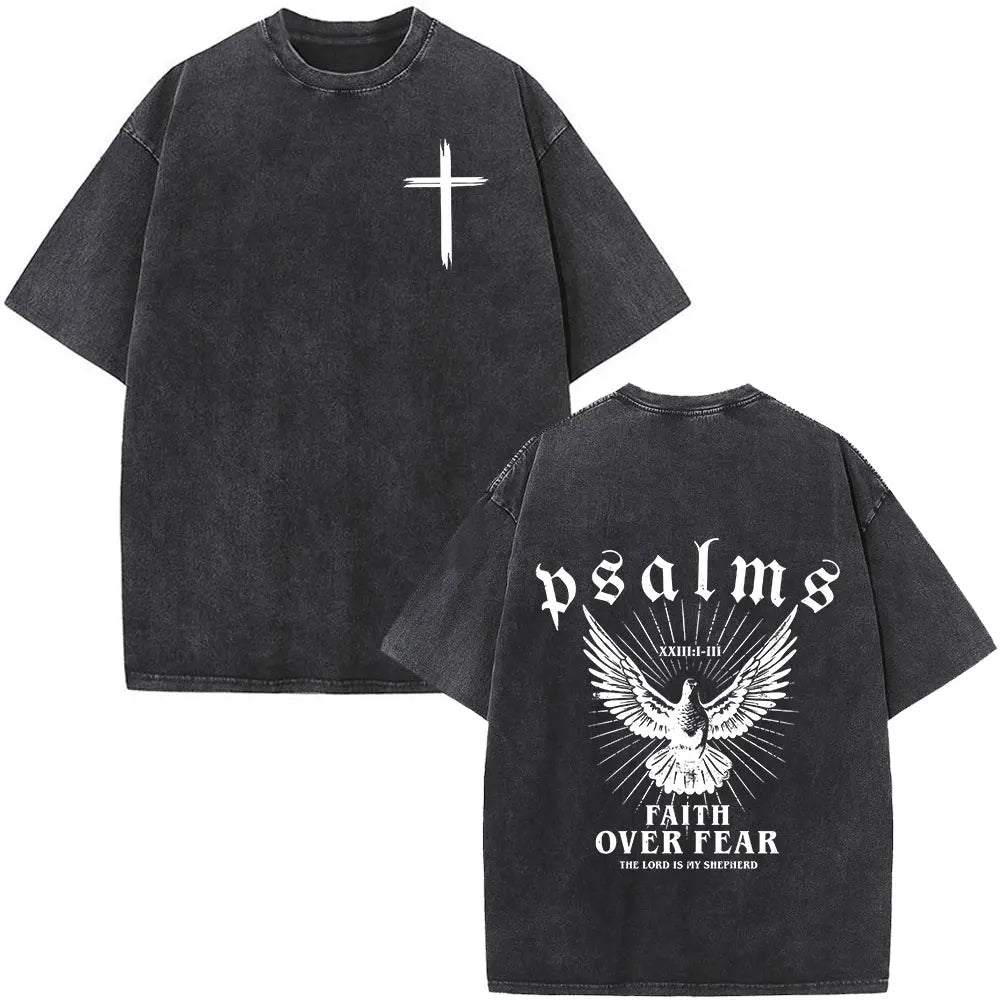 T-shirt chrétien unisexe Stella Christi – Col rond