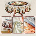 Nappe de Noël vintage – motifs de sapins – visuel fournisseur 3