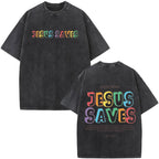 T-shirt chrétien unisexe Stella Christi – Col rond