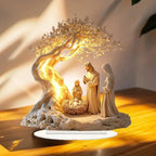 Crèche de Noël en acrylique 2D – décor à poser, 20 cm – visuel fournisseur 5