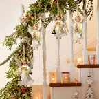 Anges de Noël vintage en bois – 12, 24 ou 60 suspensions – visuel fournisseur 5