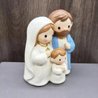 Sainte Famille miniature en résine – crèche de Noël – visuel fournisseur 5
