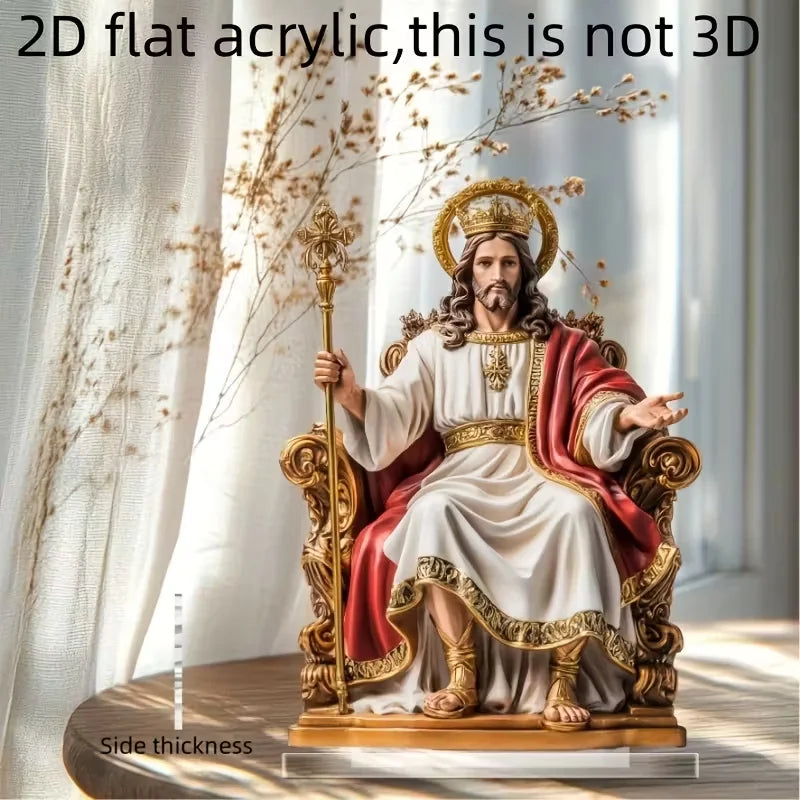 Décorations de bureau Jésus – figurines chrétiennes