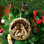Décoration de Noël chrétienne : suspension Nativité en acrylique imprimé – visuel fournisseur 2