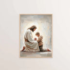 Affiche de Jésus-Christ sur toile – sans cadre – visuel fournisseur 27