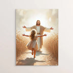 Affiche de Jésus-Christ sur toile – sans cadre – visuel fournisseur 9