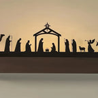 Crèche de Noël en métal – silhouette à poser, 30 cm – visuel fournisseur 6