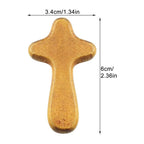 Croix de prière en bois – unité ou lot de 24