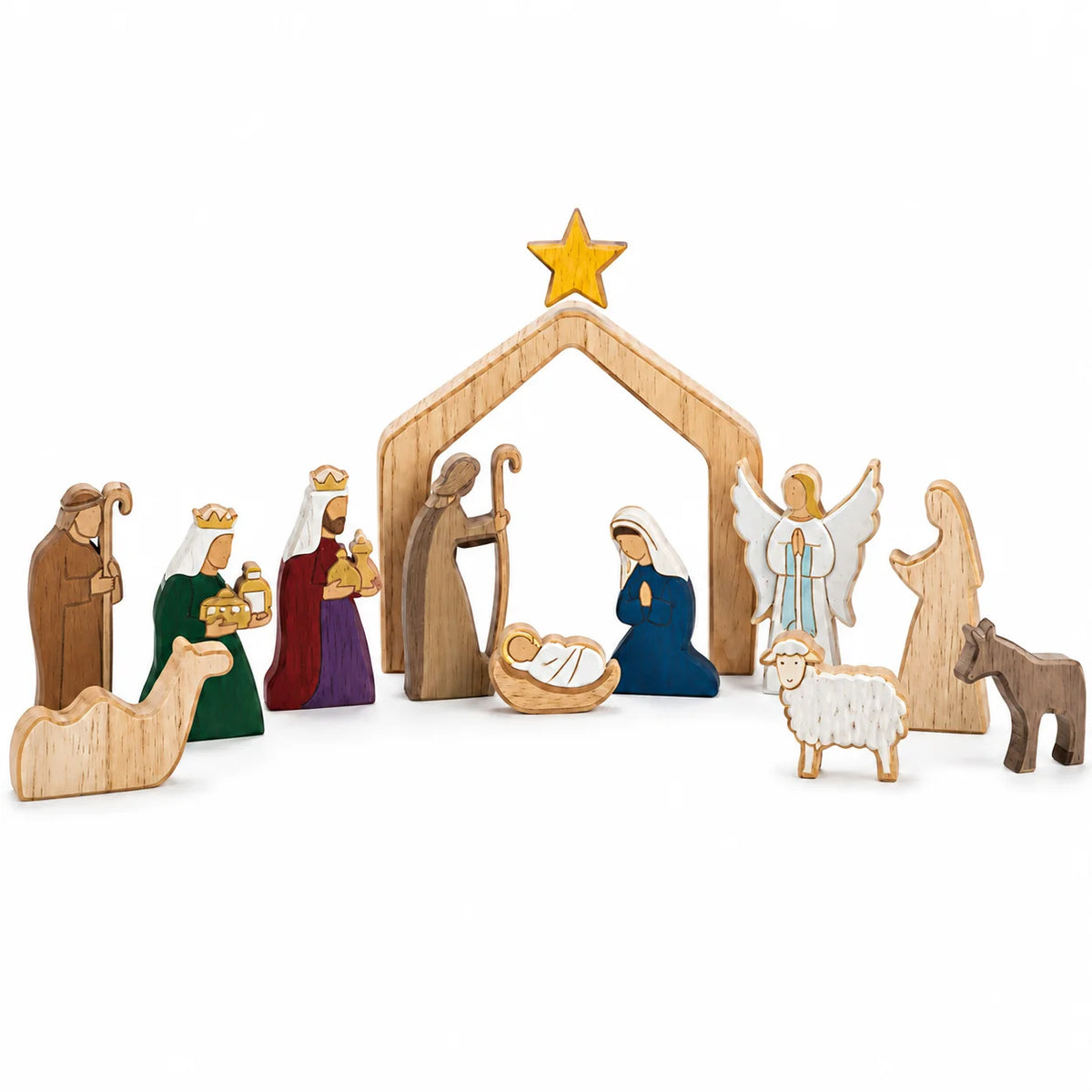 Crèche de Noël à composer – 12 ou 13 pièces – visuel fournisseur 10