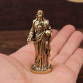Statuette de Jésus style rétro – finition bronze