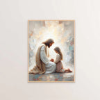 Affiche de Jésus-Christ sur toile – sans cadre – visuel fournisseur 20