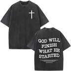 T-shirt chrétien unisexe Stella Christi – Col rond