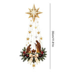 Décor mural de Noël ange ou étoile – acrylique – visuel fournisseur 6
