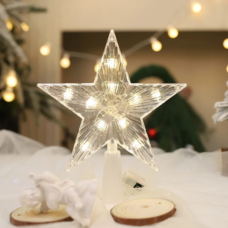 Étoiles et lunes lumineuses LED – modèles de Noël – détail 20