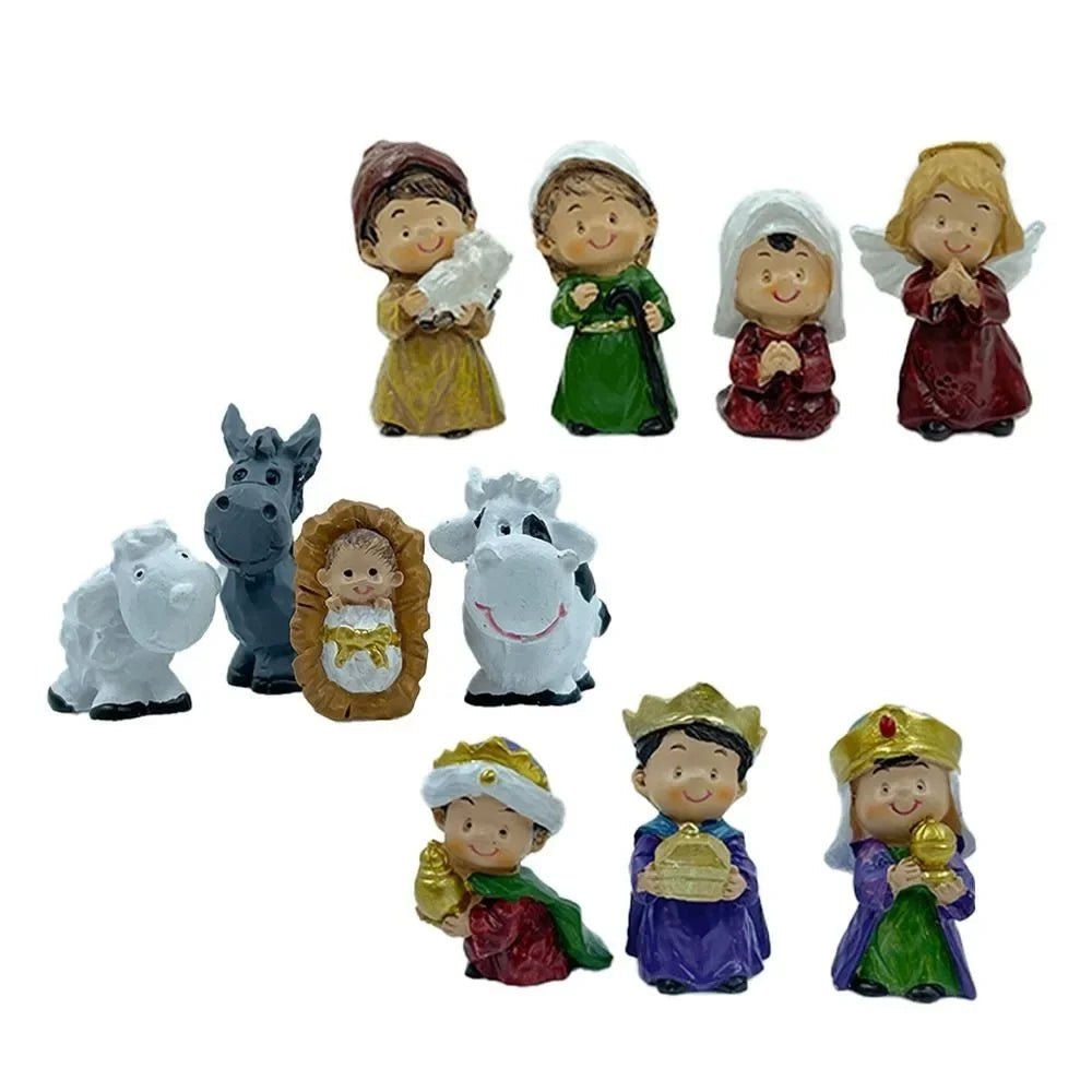 Crèches de la Nativité et mini Jésus – ensembles au choix – détail 10
