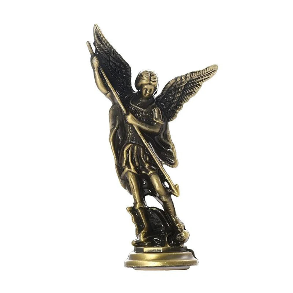Statuette de Saint Michel Archange – alliage métallique