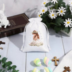 Sacs cadeaux Première Communion 13 × 18 cm – lot de 5