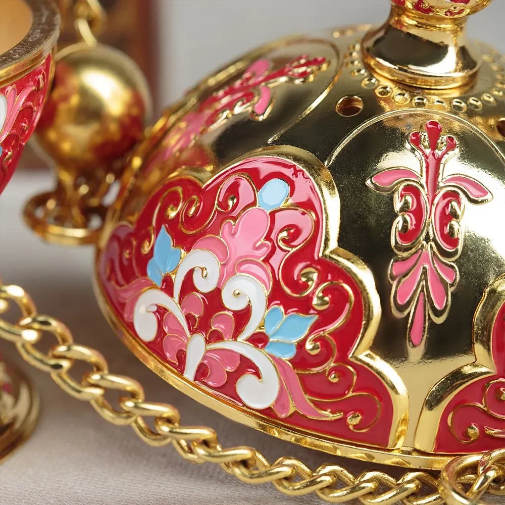 Encensoir chrétien de style orthodoxe – Pour la prière et l’encens