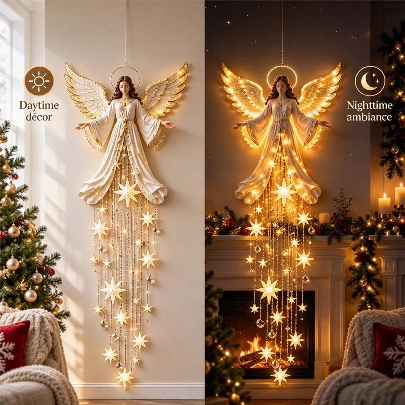 Décor mural de Noël ange ou étoile – acrylique – visuel fournisseur 4