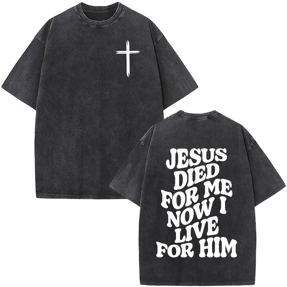 T-shirt chrétien unisexe Stella Christi – Col rond