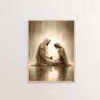 Affiche de Jésus-Christ sur toile – sans cadre – visuel fournisseur 7