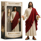 Décoration Jésus aux bras ouverts – résine, modèle plat – visuel fournisseur 6