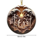 Décoration de Noël chrétienne : suspension Nativité en acrylique imprimé – visuel fournisseur 6
