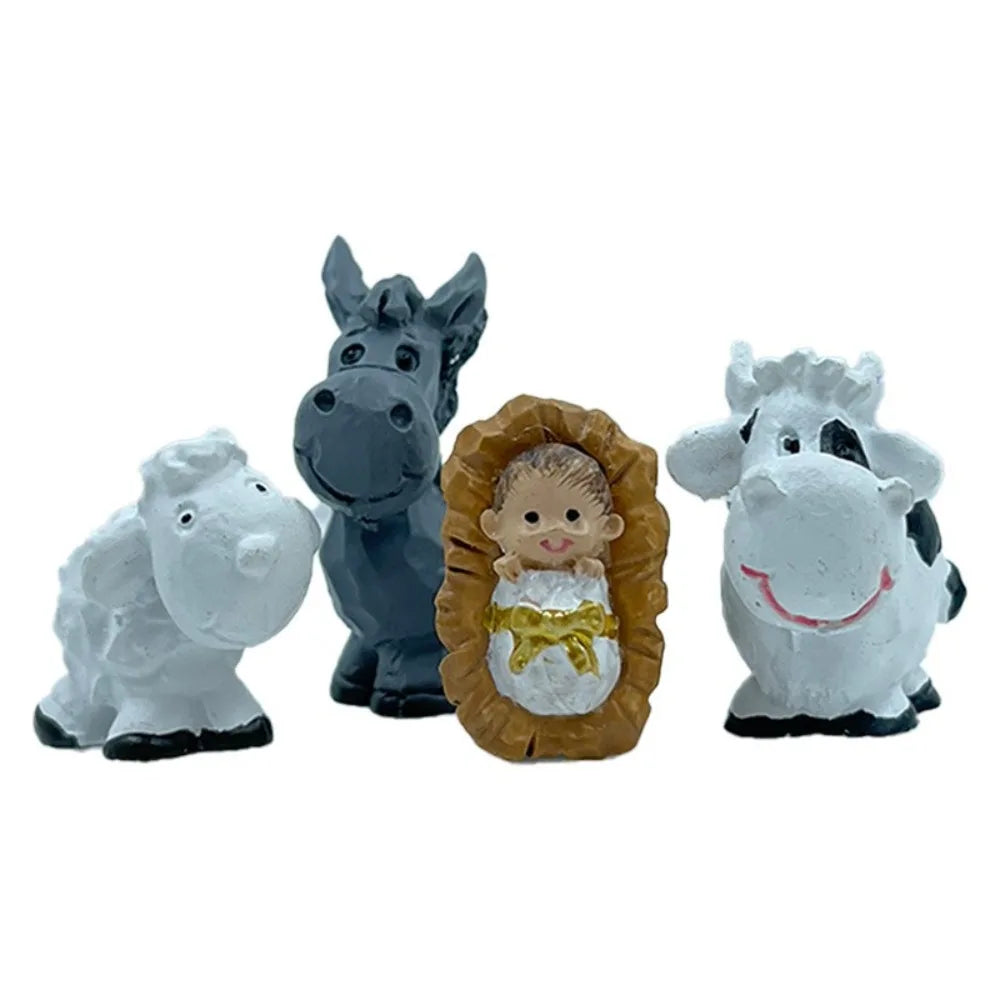 Crèches de la Nativité et mini Jésus – ensembles au choix – détail 3