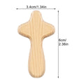 Croix de prière en bois – unité ou lot de 24