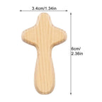 Croix de prière en bois – unité ou lot de 24