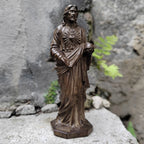 Sacré-Cœur de Jésus – figurine décorative aspect bois – visuel fournisseur 2