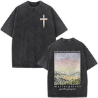 T-shirt chrétien unisexe Stella Christi – Col rond