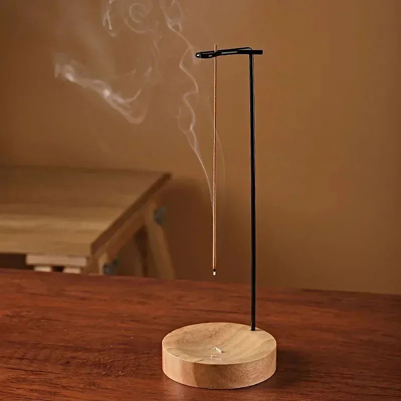 Brûleur d’encens en bois – Support pour bâtonnets