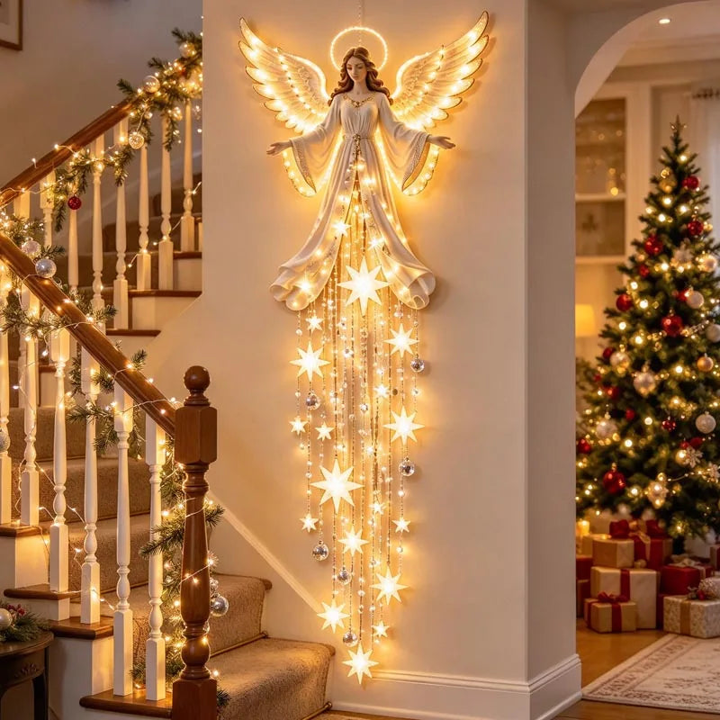 Décor mural de Noël ange ou étoile – acrylique – visuel fournisseur 5