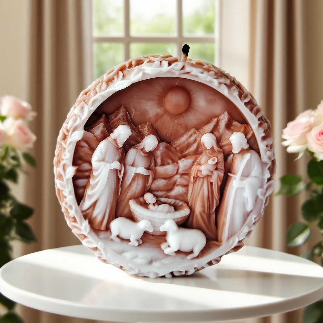 Moule Sainte Famille en silicone – créations de Noël – visuel fournisseur 2