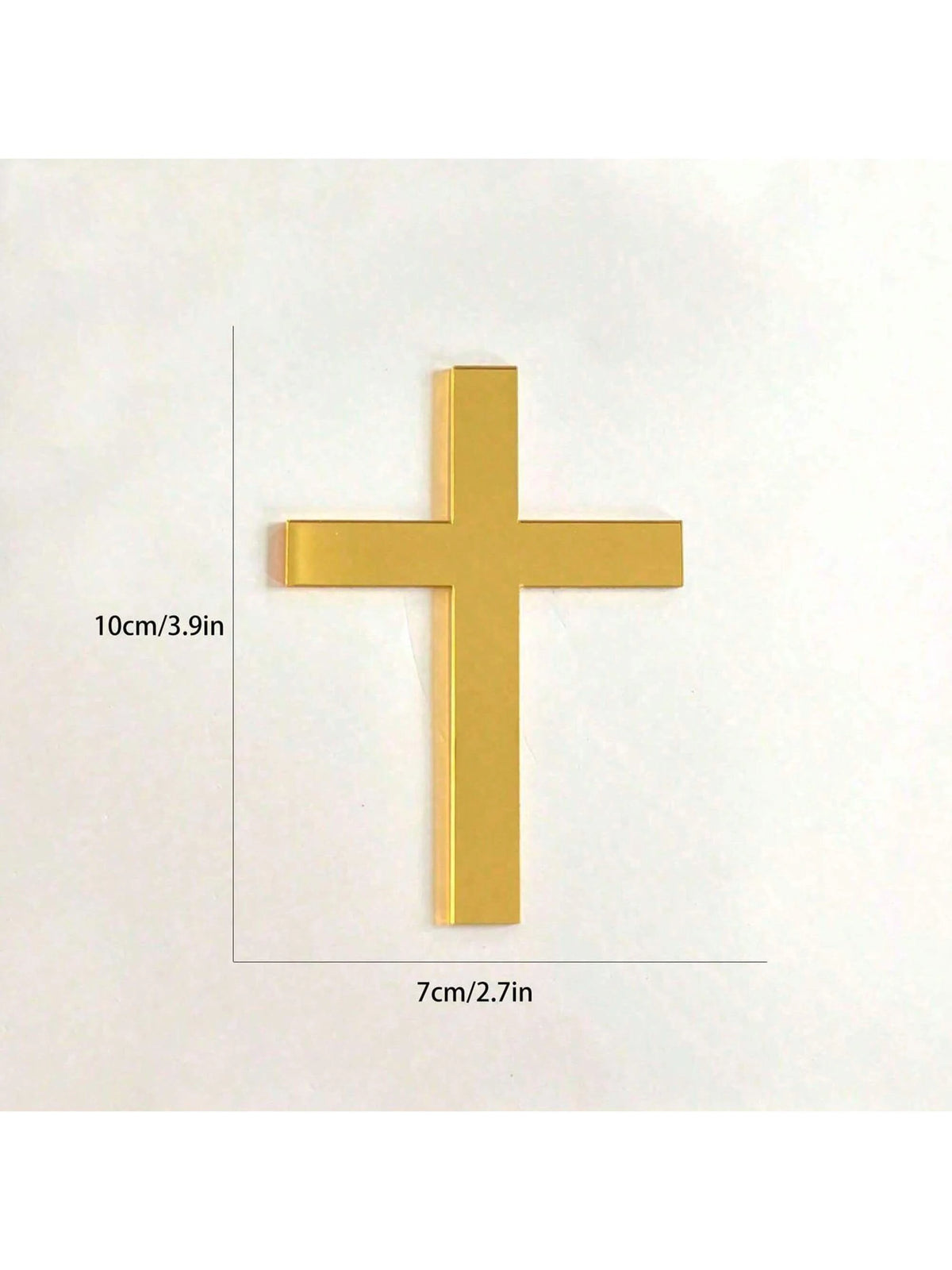 Décorations de gâteau en forme de croix – Baptême et communion