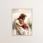 Affiche de Jésus-Christ sur toile – sans cadre – visuel fournisseur 25