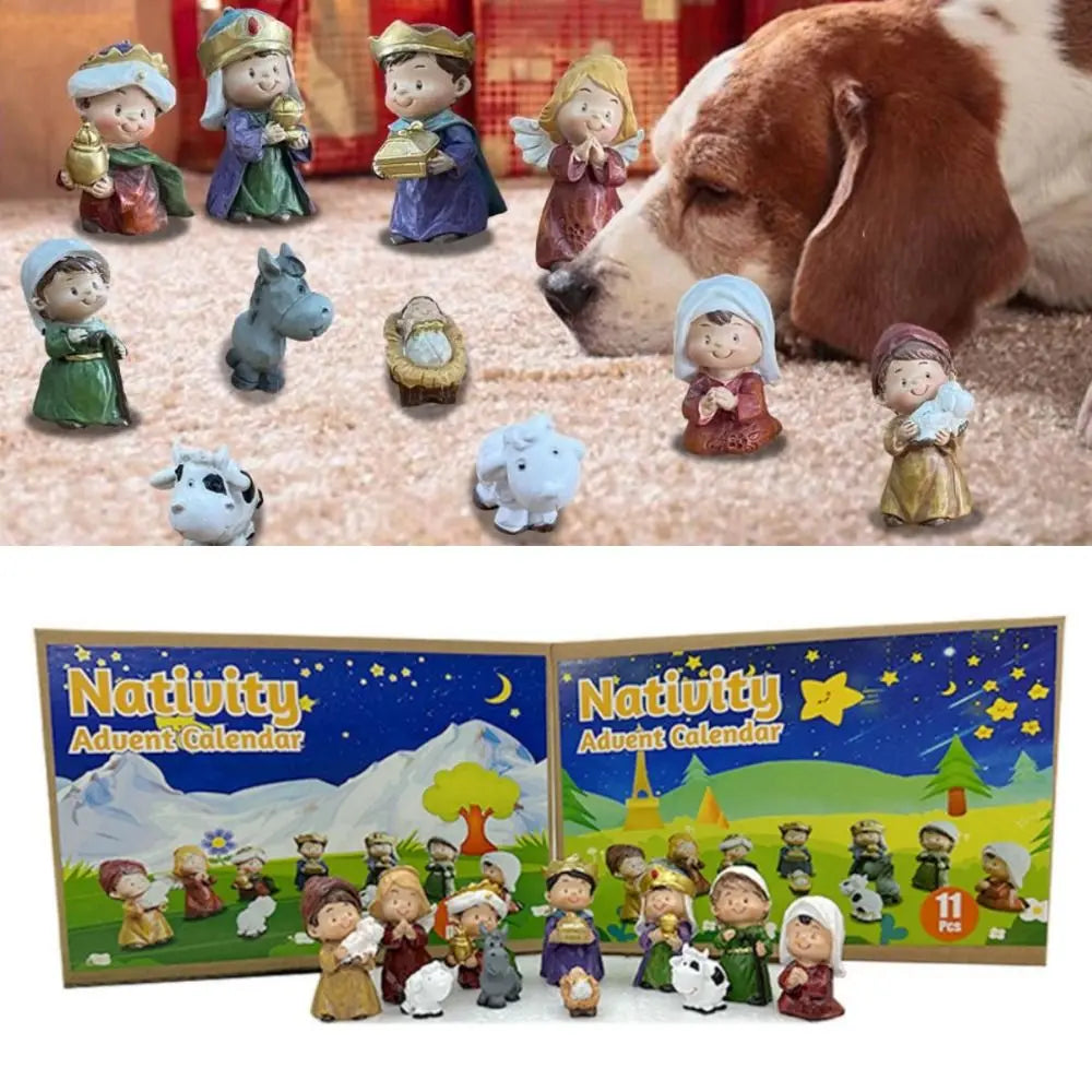 Crèches de la Nativité et mini Jésus – ensembles au choix – détail 5