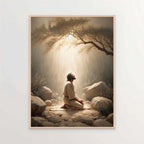 Affiche de Jésus-Christ sur toile – sans cadre – visuel fournisseur 14
