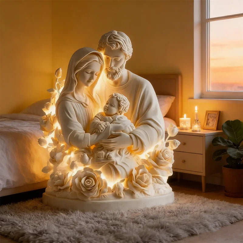 Crèche de Noël illustrée en acrylique – 13 modèles – vue du produit