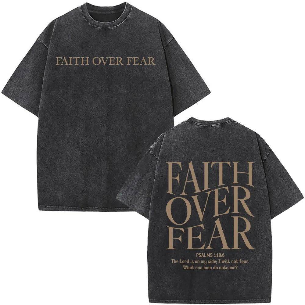 T-shirt chrétien unisexe Stella Christi – Col rond