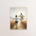Affiche de Jésus-Christ sur toile – sans cadre – visuel fournisseur 18
