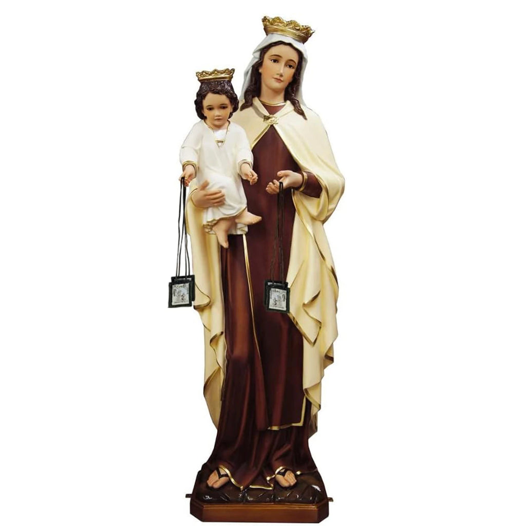 Scapulaire Notre-Dame du Mont-Carmel – marron ou blanc