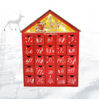 Calendrier de l’Avent en bois lumineux – 24 tiroirs – détail 2